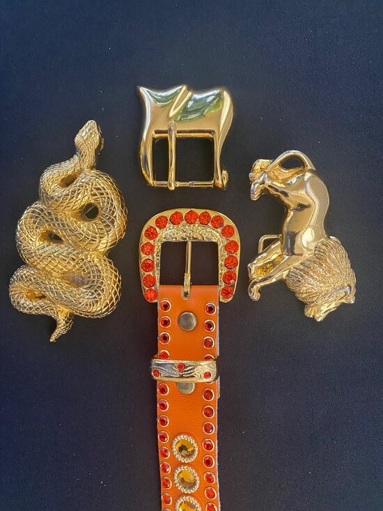 Vintage Rhinestone Crystal Belts main image 9